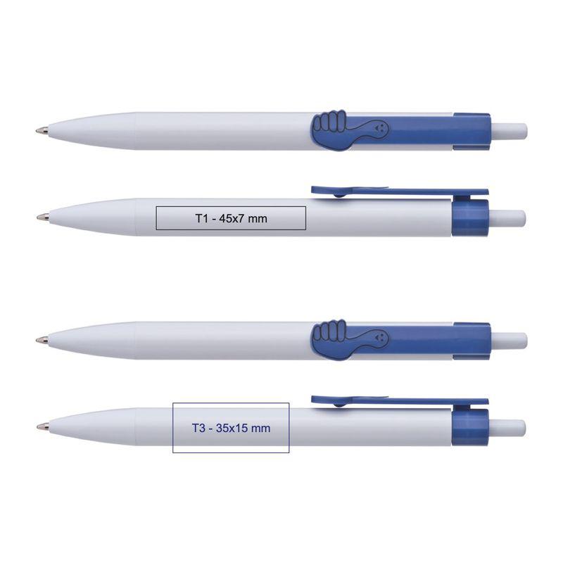 Pix cu clip mâini 2D Orion Navy Blue