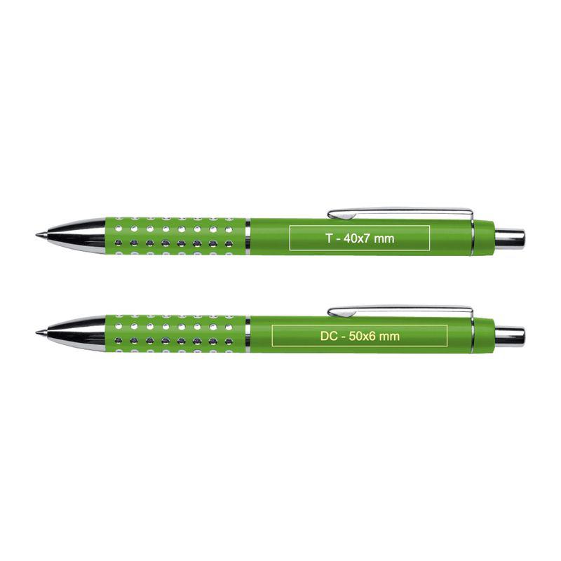 Pix plastic cu grip punctat LIght Green