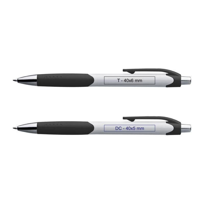 Pix plastic cu grip cauciucat Negru