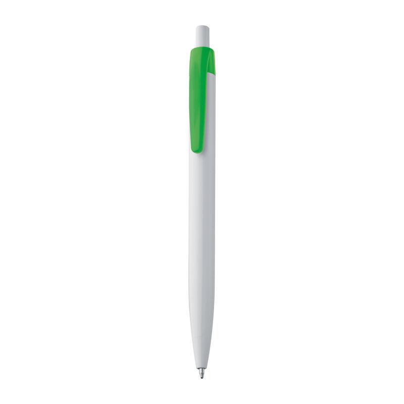 Pix alb cu clip colorat Verde