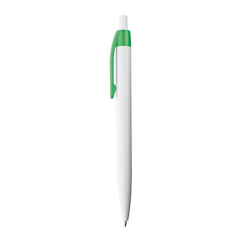 Pix alb cu clip colorat Verde