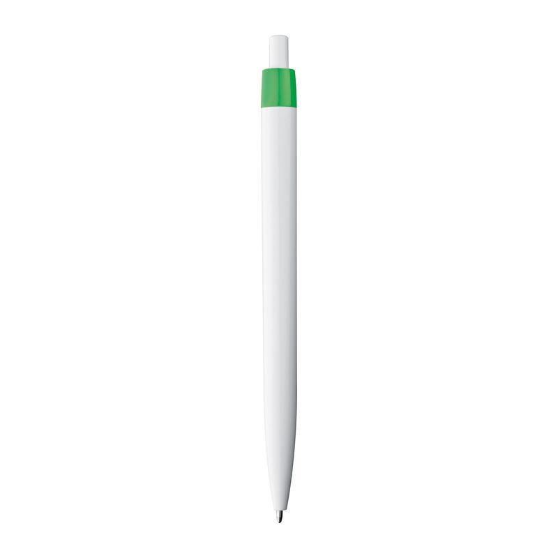 Pix alb cu clip colorat Verde