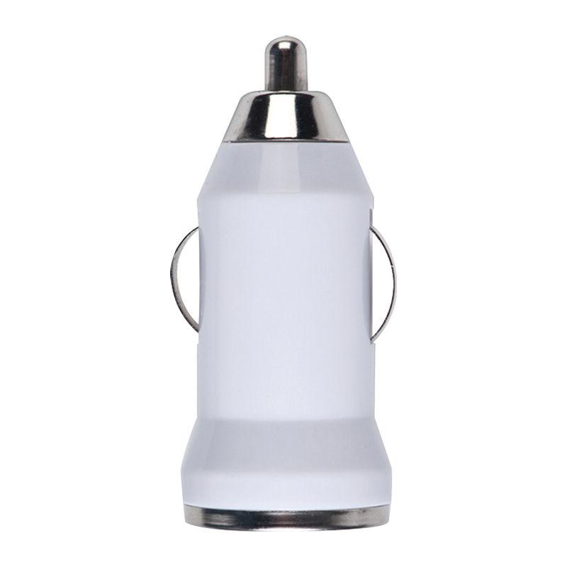 Set călătorie încărcător USB și Powerbank Alb