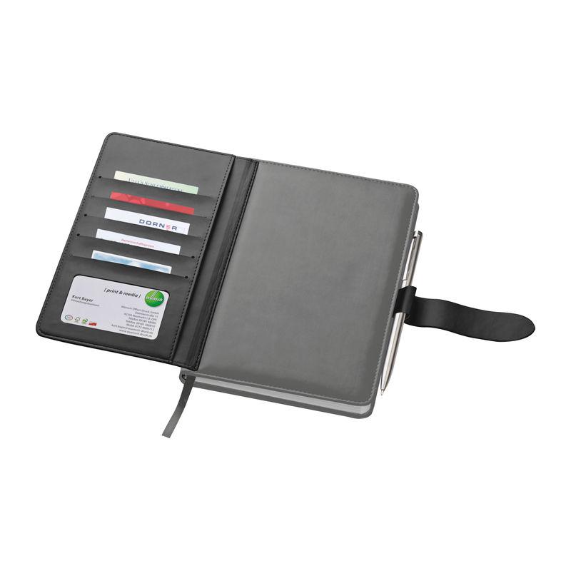 Bloc notes A5 256 pagini Gri-Argintiu