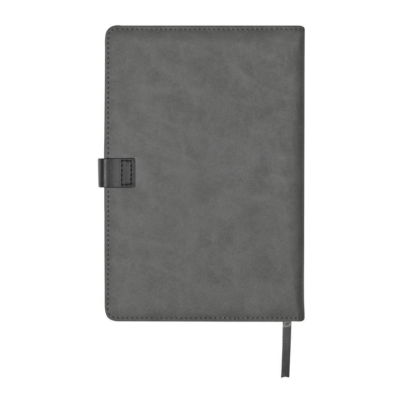 Bloc notes A5 256 pagini Gri-Argintiu