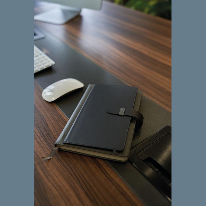 Bloc notes A5 256 pagini Gri-Argintiu