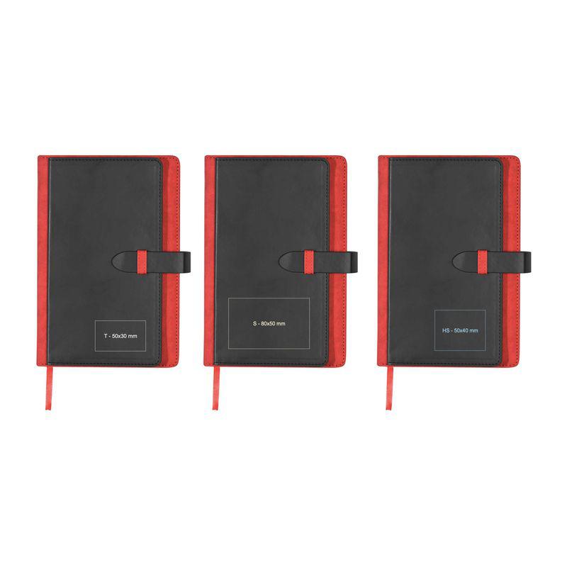 Bloc notes A5 256 pagini Roșu