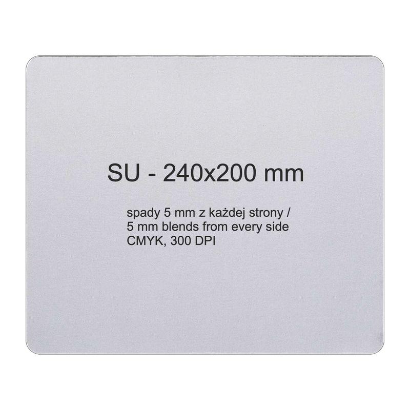 Mousepad cauciucat pentru sublimare Alb
