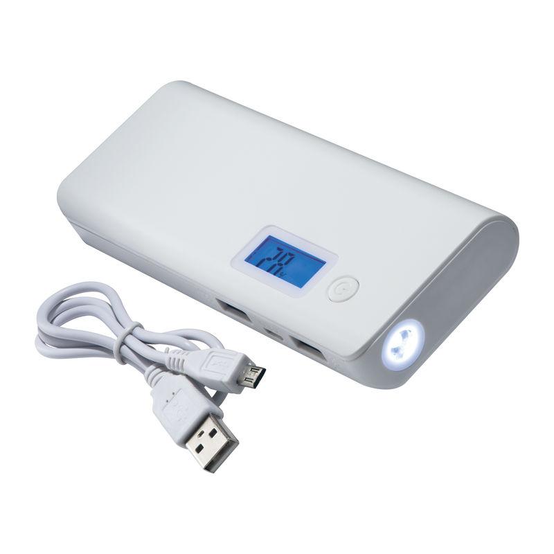 Powerbank de 10 000 mAh Alb