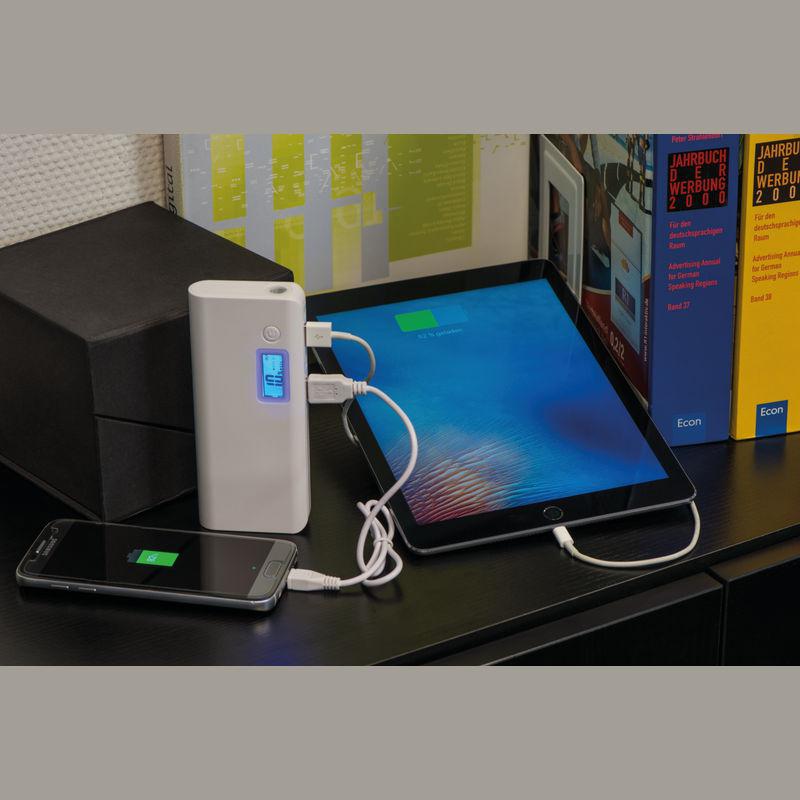 Powerbank de 10 000 mAh Alb