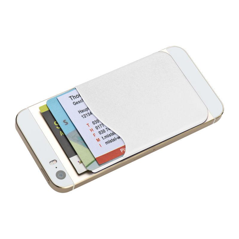Suport din silicon pentru smartphone Alb