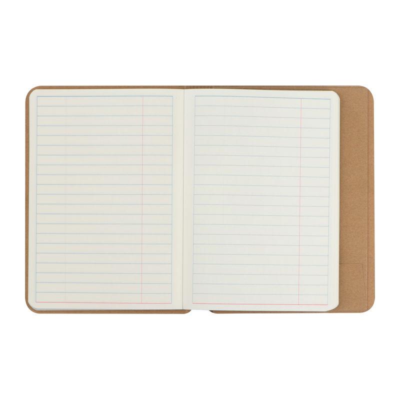 Caiet 120 pagini închidere cu elastic Maro