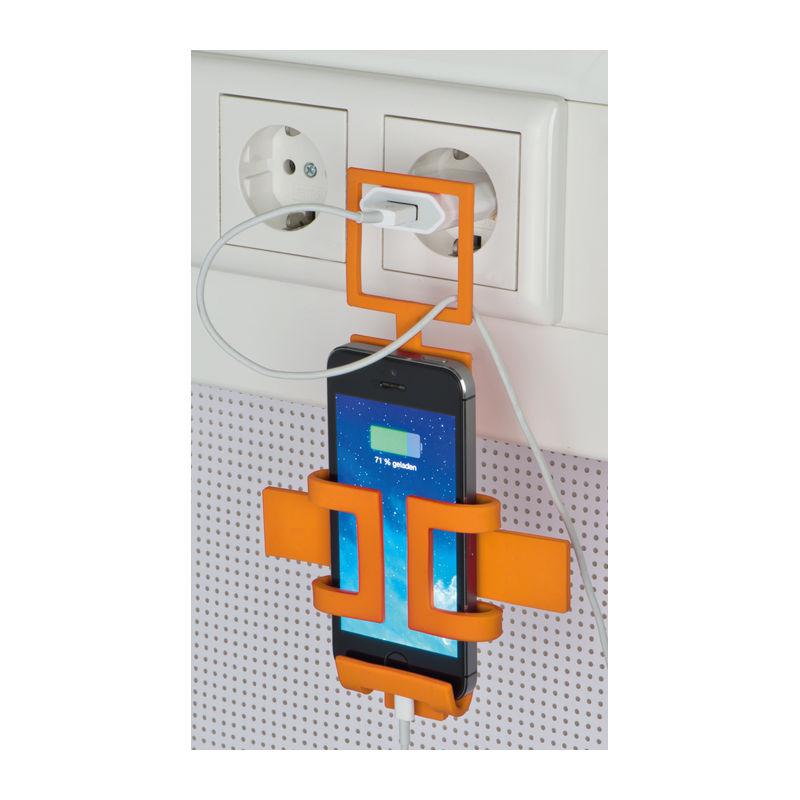 Suport ”Cross” pentru telefon mobil Portocaliu