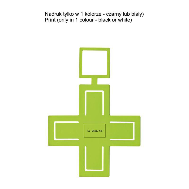 Suport ”Cross” pentru telefon mobil LIght Green