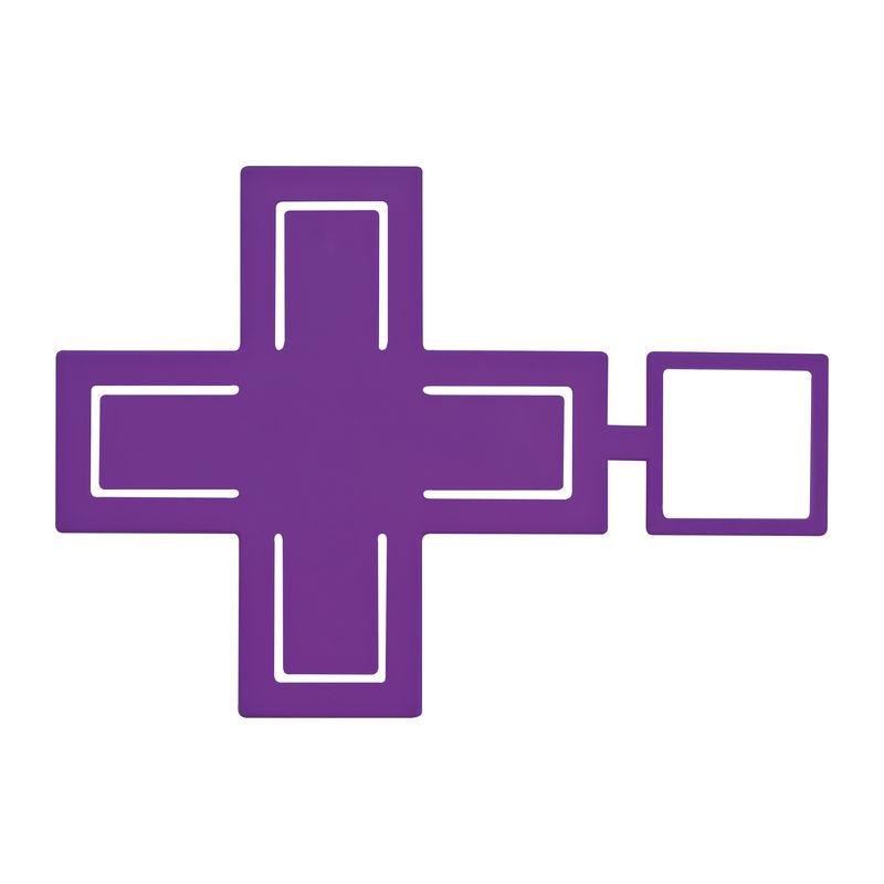Suport ”Cross” pentru telefon mobil Mov
