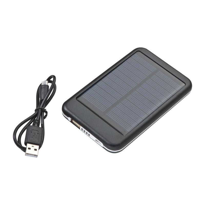 Powerbank solar 4000 mAh Negru