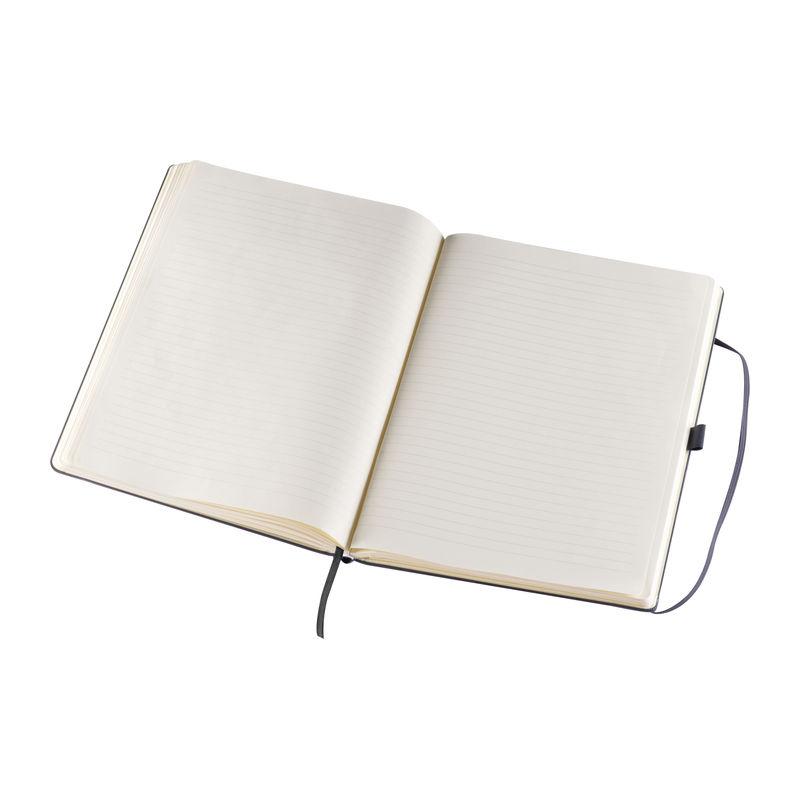 Bloc notes A4 liniat Negru