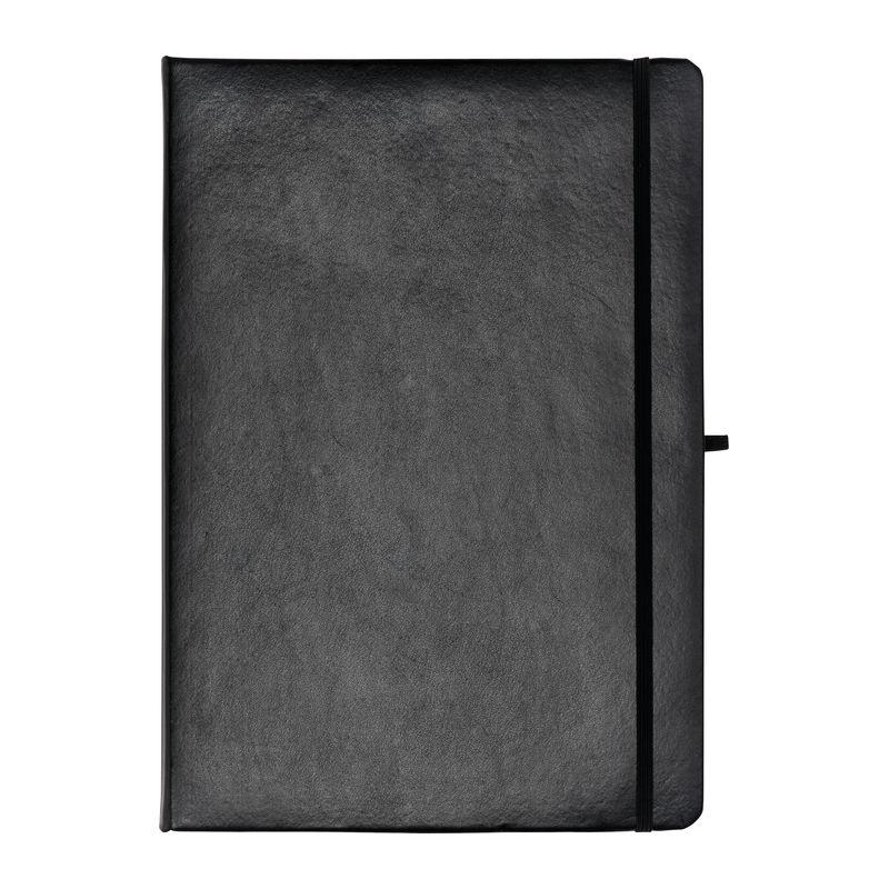 Bloc notes A4 liniat Negru