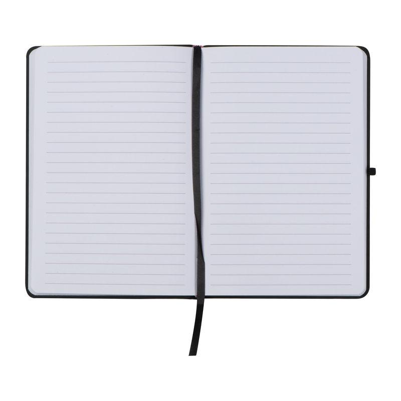 Bloc notes A5 cu pagini liniate Negru