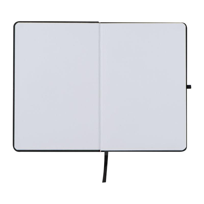 Bloc notes A5 cu pagini liniate Negru