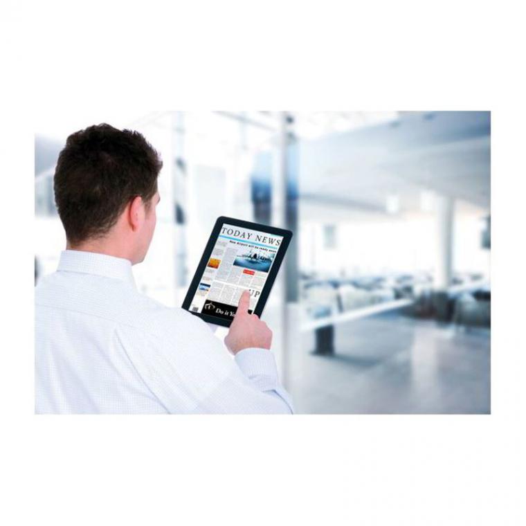 Mapă din nylon cu fermoar Portocaliu