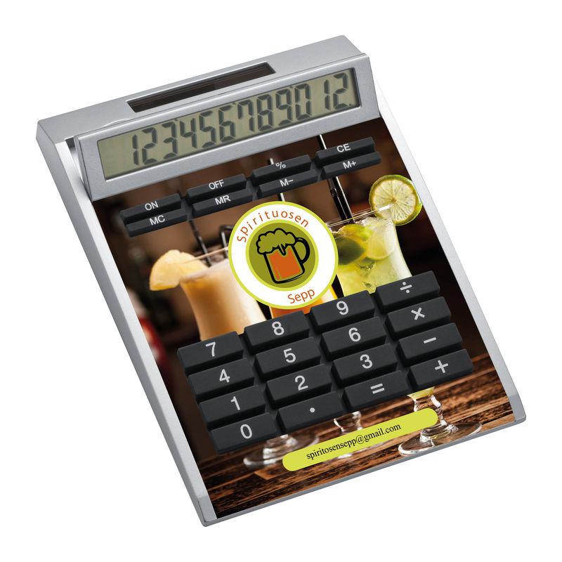 Calculator de birou cu față detașabilă Alb