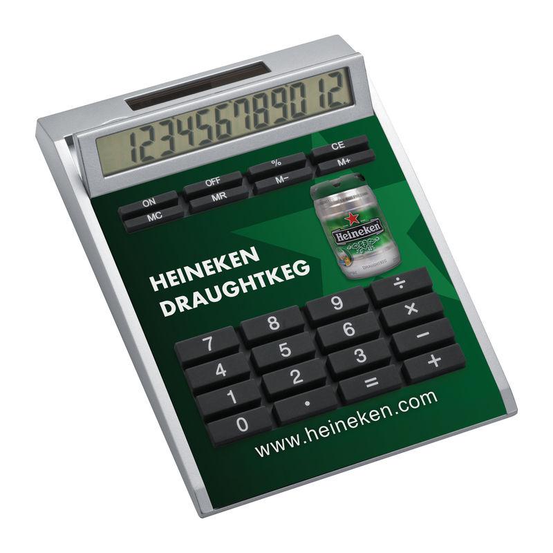 Calculator de birou cu față detașabilă Alb