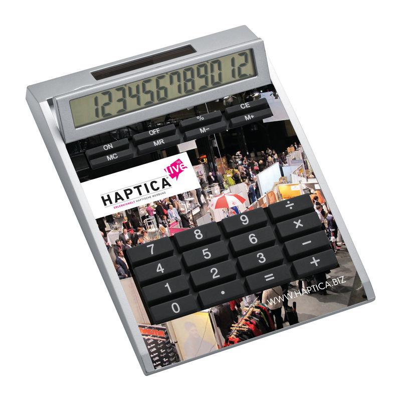 Calculator de birou cu față detașabilă Alb