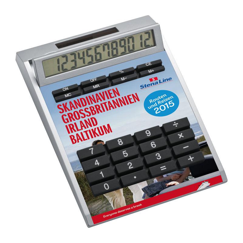 Calculator de birou cu față detașabilă Alb