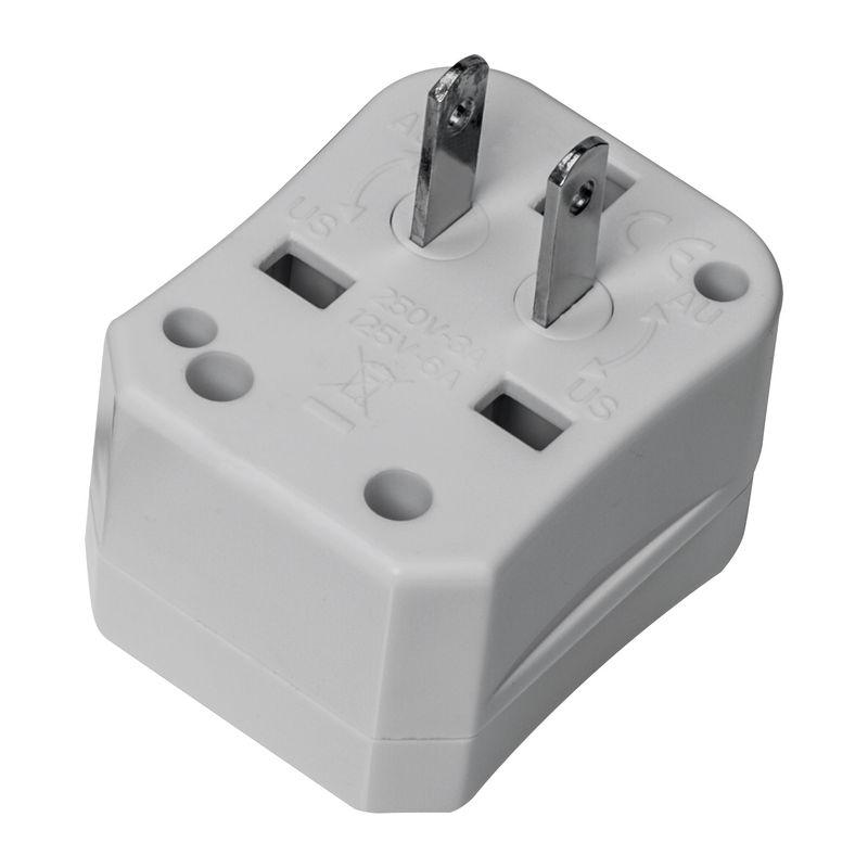 Adaptor călătorii Alb