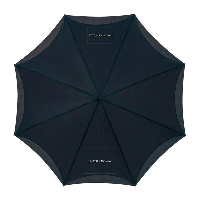 Umbrelă cu mâner ”C” Orion Navy Blue
