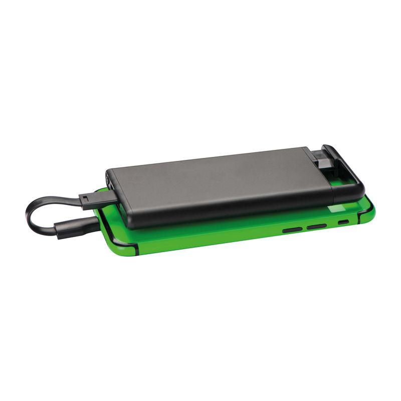 Powerbank 4000 mAh cu ventuză Negru