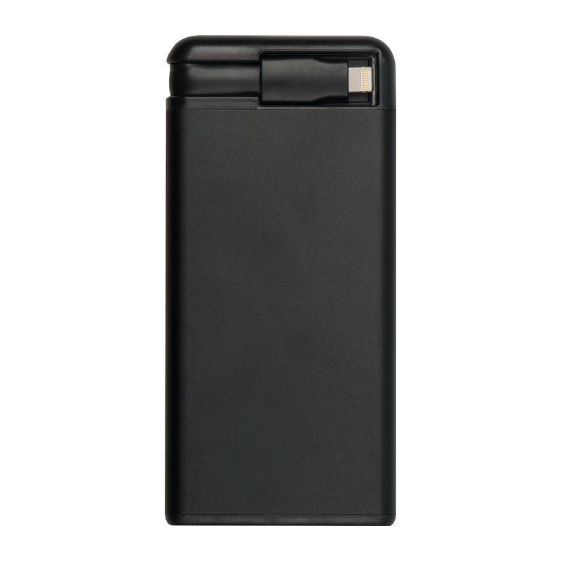 Powerbank 4000 mAh cu ventuză Negru