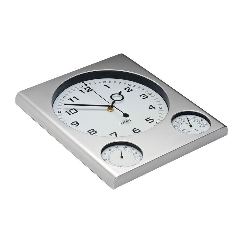 Ceas de perete SILVER Gri