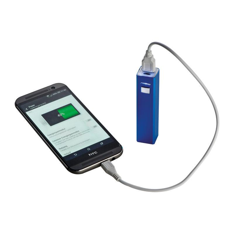 Powerbank din metal Orion Navy Blue
