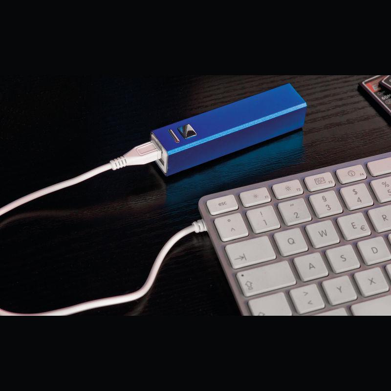 Powerbank din metal Orion Navy Blue