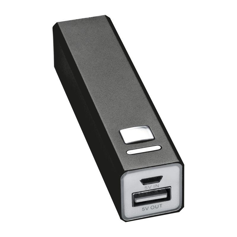Powerbank din metal Negru