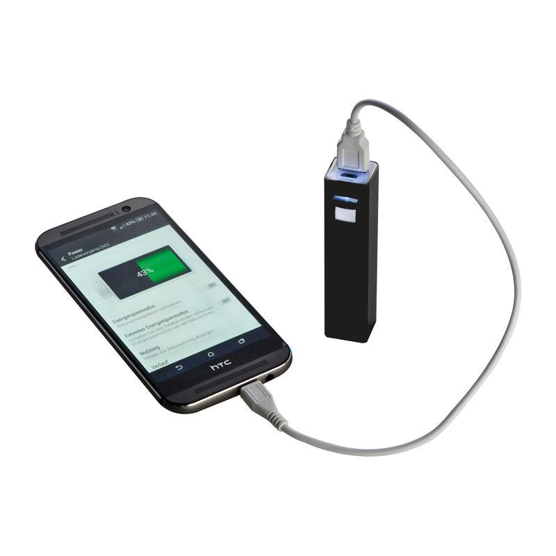 Powerbank din metal Negru