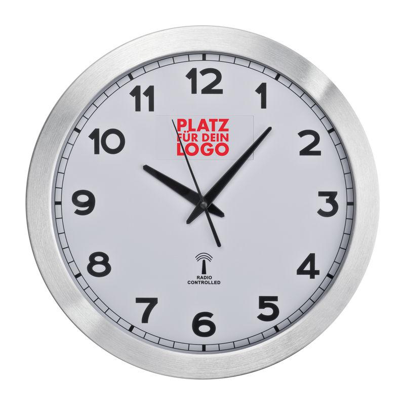 Ceas de perete cu radio Alb