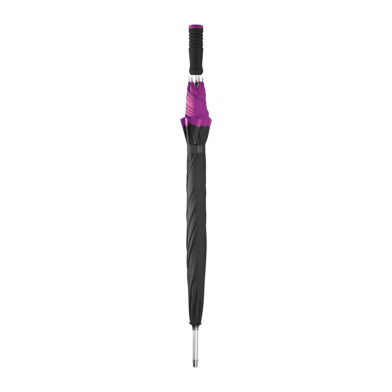 Umbrelă automată din mătase Mov