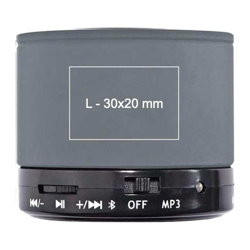Boxă mini cu bluetooth Gri
