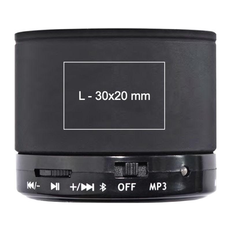 Boxă mini cu bluetooth Negru