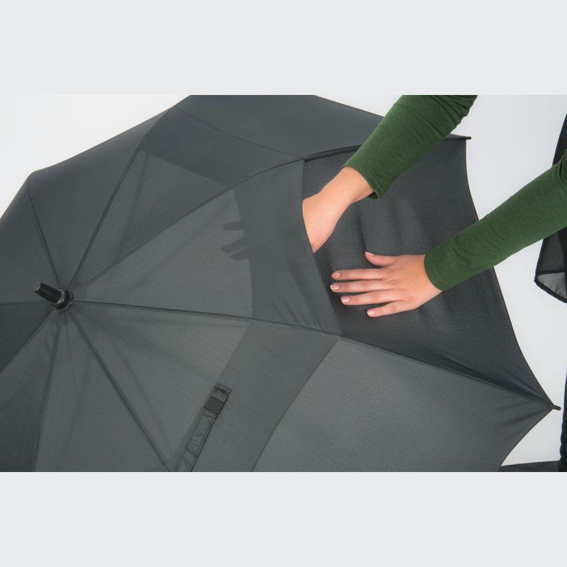 Umbrelă golf XXL Negru