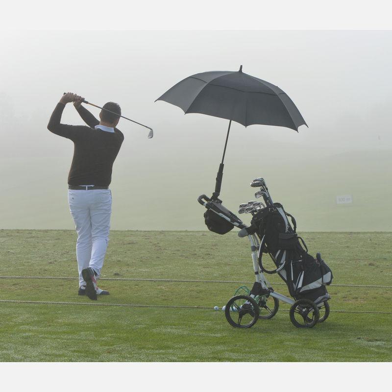 Umbrelă golf XXL Negru