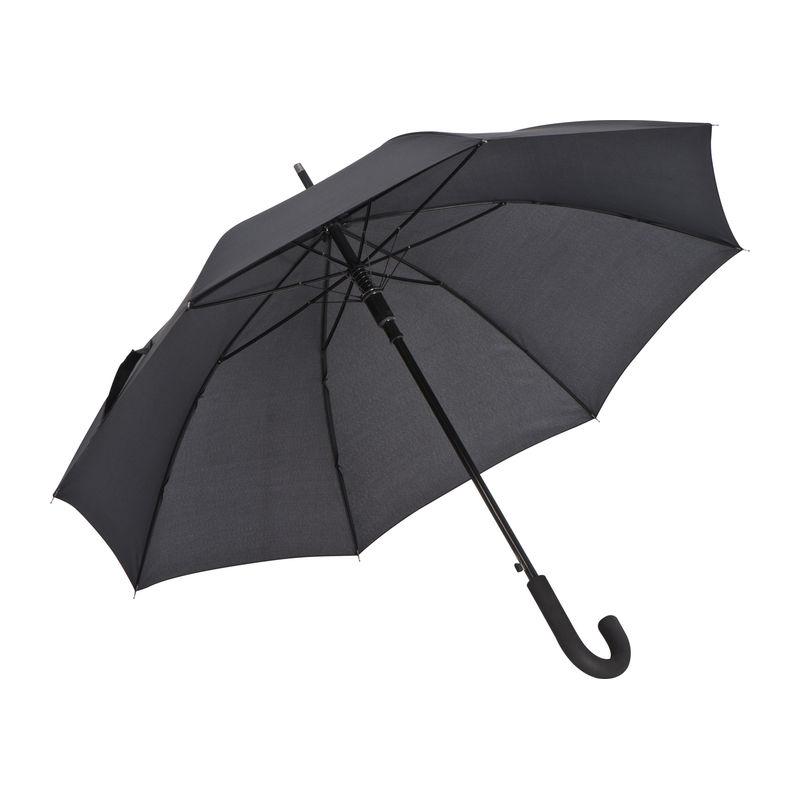 Umbrelă cu schelet din aluminiu Negru