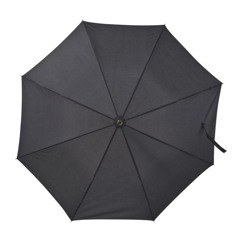 Umbrelă cu schelet din aluminiu Negru