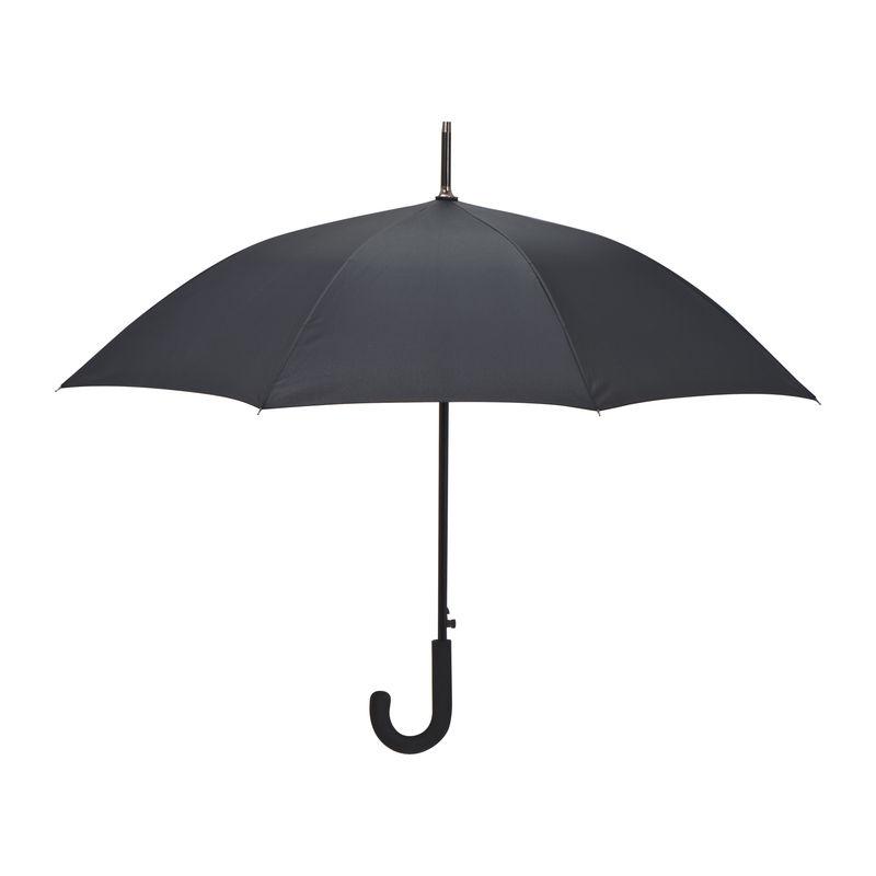 Umbrelă cu schelet din aluminiu Negru