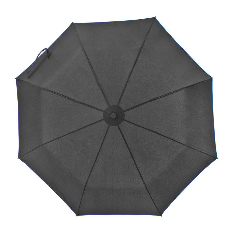 Umbrelă de buzunar cu margini colorate Orion Navy Blue