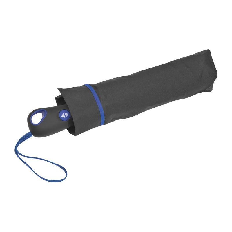 Umbrelă de buzunar cu margini colorate Orion Navy Blue