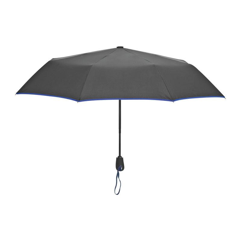 Umbrelă de buzunar cu margini colorate Orion Navy Blue